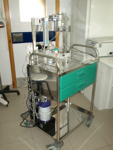 Mobile inhalation anaesthesia