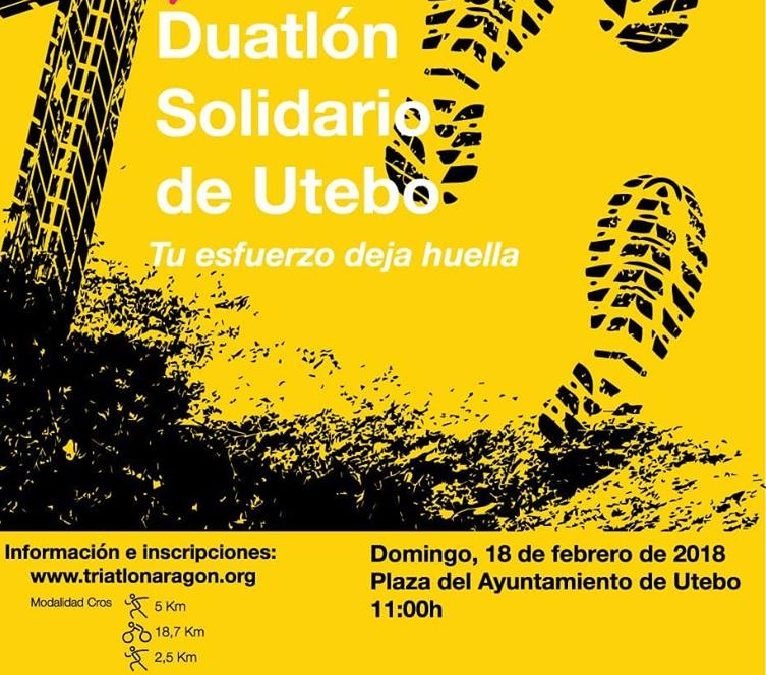 Apúntate al Duatlon Solidario de Utebo