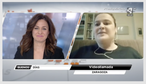 Pilar Martín Duque sobre el Coronavirus en Aragón TV