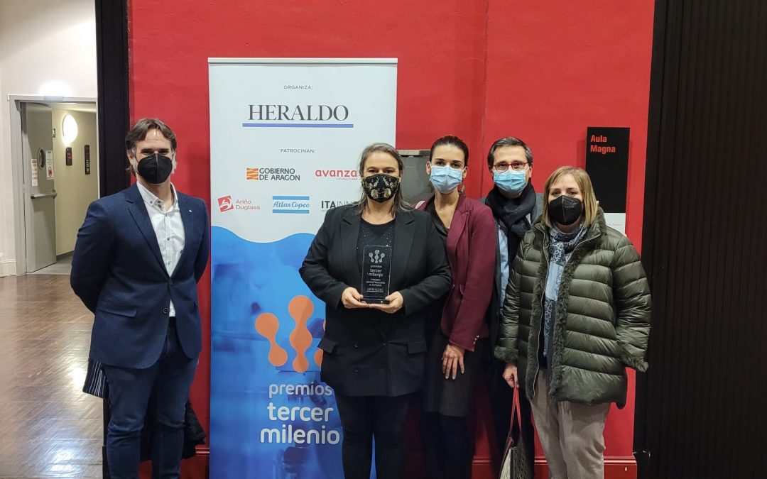 El proyecto sobre diagnóstico temprano de COVID-19, liderado por la investigadora Pilar Martín Duque, galardonado en los Premios Tercer Milenio