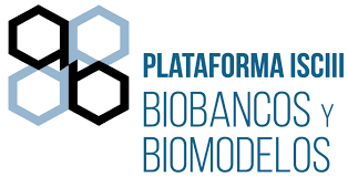 Logotipo plataforma ISCIII Biobancos y biomodelos