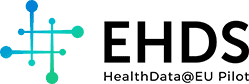 Logotipo EHDS2Pilot: Pilot for a European Health Data Space on secondary use of health data