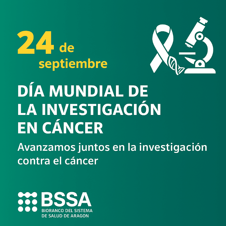 Biobanco del sistema de salud de Aragón, 24 de septiembre Día Mundial de la Investigación en Cáncer
