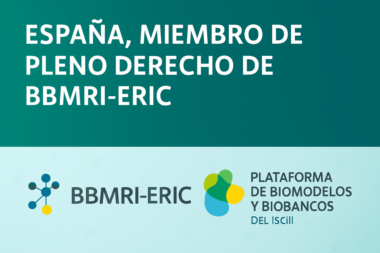 España, miembro de pleno derecho de BBMRI-ERIC