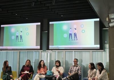 Organizadores y patrocinadores del XX Congreso nacional de informadores de la Salud ANIS 2025, visitan el CIBA (octubre 2025) junto al equipo directo del IACS