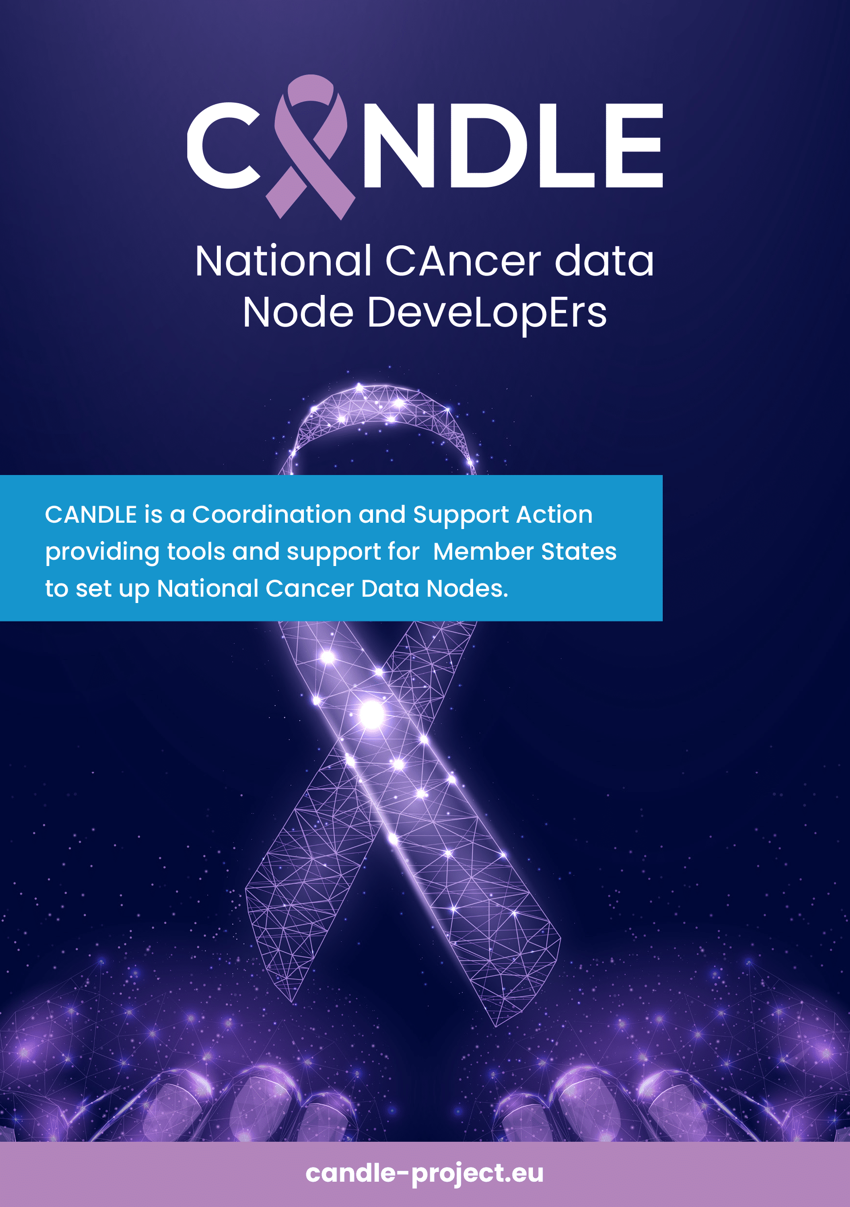 Portada folleto CANDLE, National Cancer data Node developers
