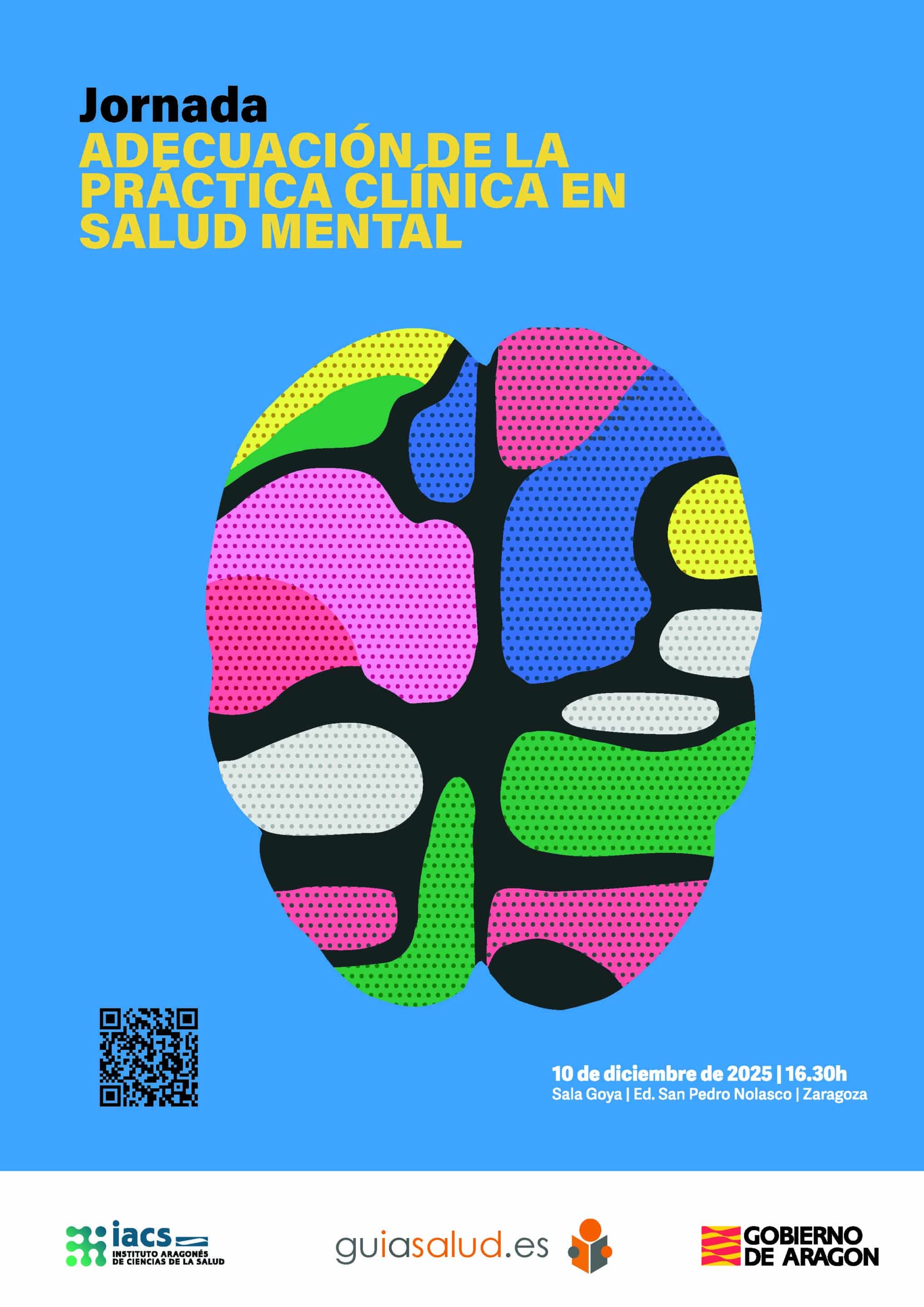 Cartel de la Jornada de adecuación de la práctica clínica en salud mental