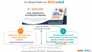 Ya disponile en Bibliosalud la Guía Terapéutica en Atención Primaria