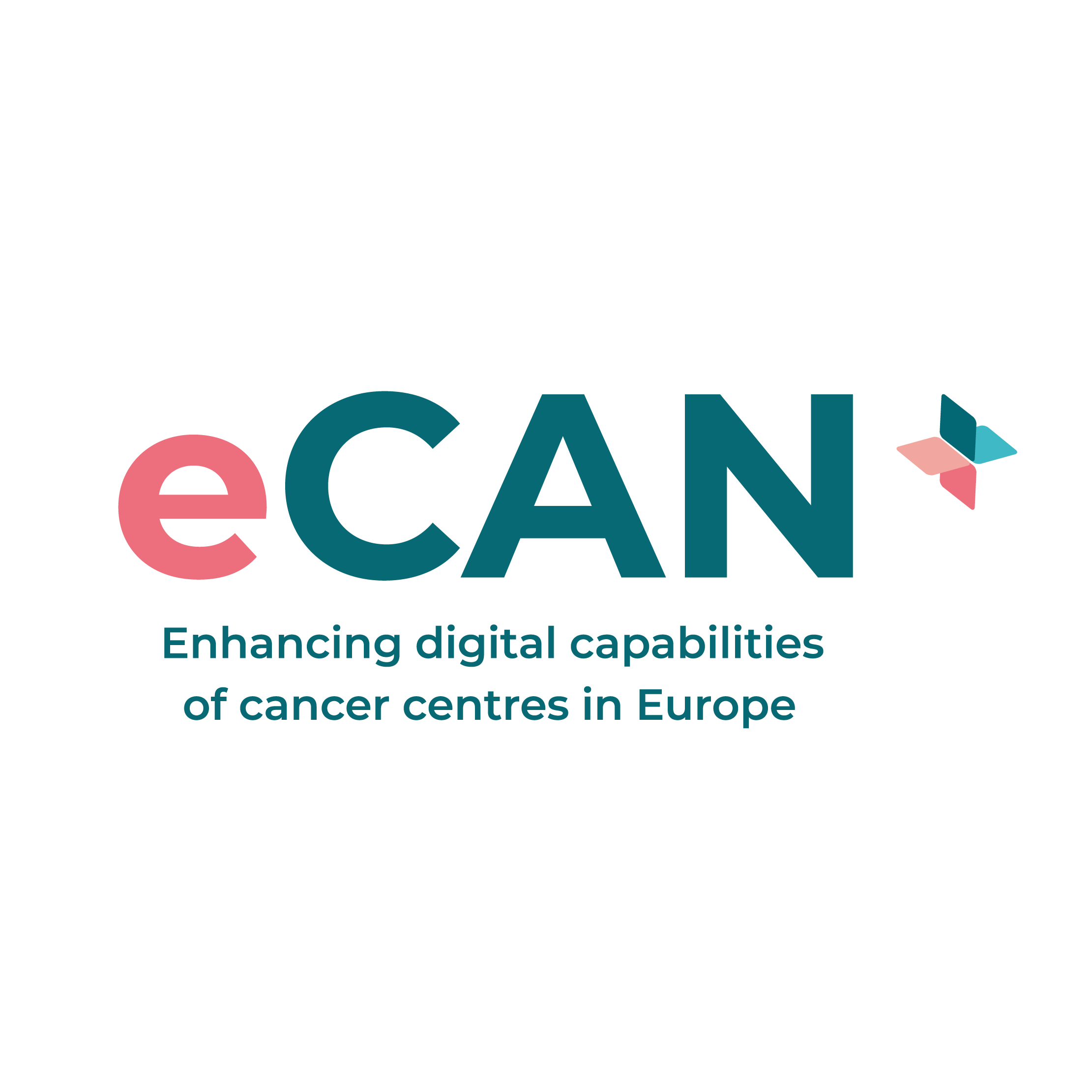 Logotipo eCAN PLUS (Enhancing the digital capabilities of cancer centres in the European Union to improve prevention and care)