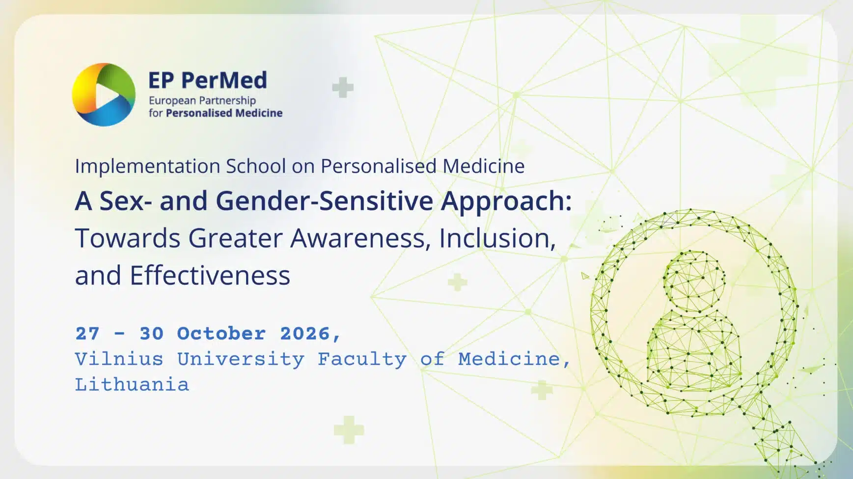 Implementation School on Personalised Medicine – A Sex- and Gender-Sensitive Approach