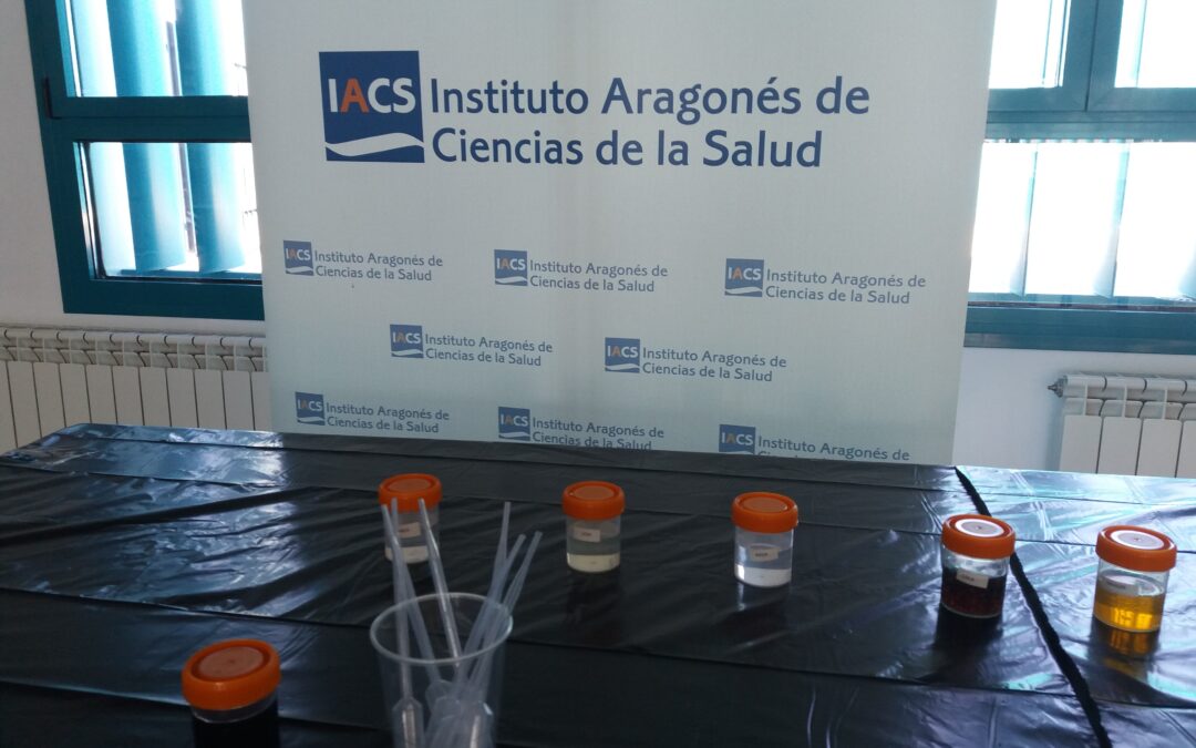 Talleres de extracción de ADN y medición de PH con Beatriz Jimeno y Giuseppe Lattanzio en el colegio Pilar Bayona de Cuarte de Huerva por el #díamujeryniñaenciencia #11F #mujeryciencia