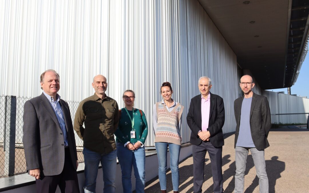 Comité científico, Carlos Genzor y Juan Riese, en un momento de pausa