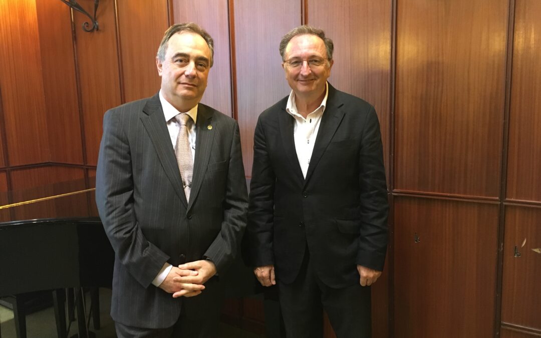 Fernando Ramos y Manuel Doblaré, Jornadas de Calidad en Salud